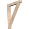 Ekena Millwork Traditional Arts & Crafts Smooth Outlooker, Douglas Fir, 5 1/2"W x 32"D x 38"H OUT06X32X38TRA03SDF - alternate 1